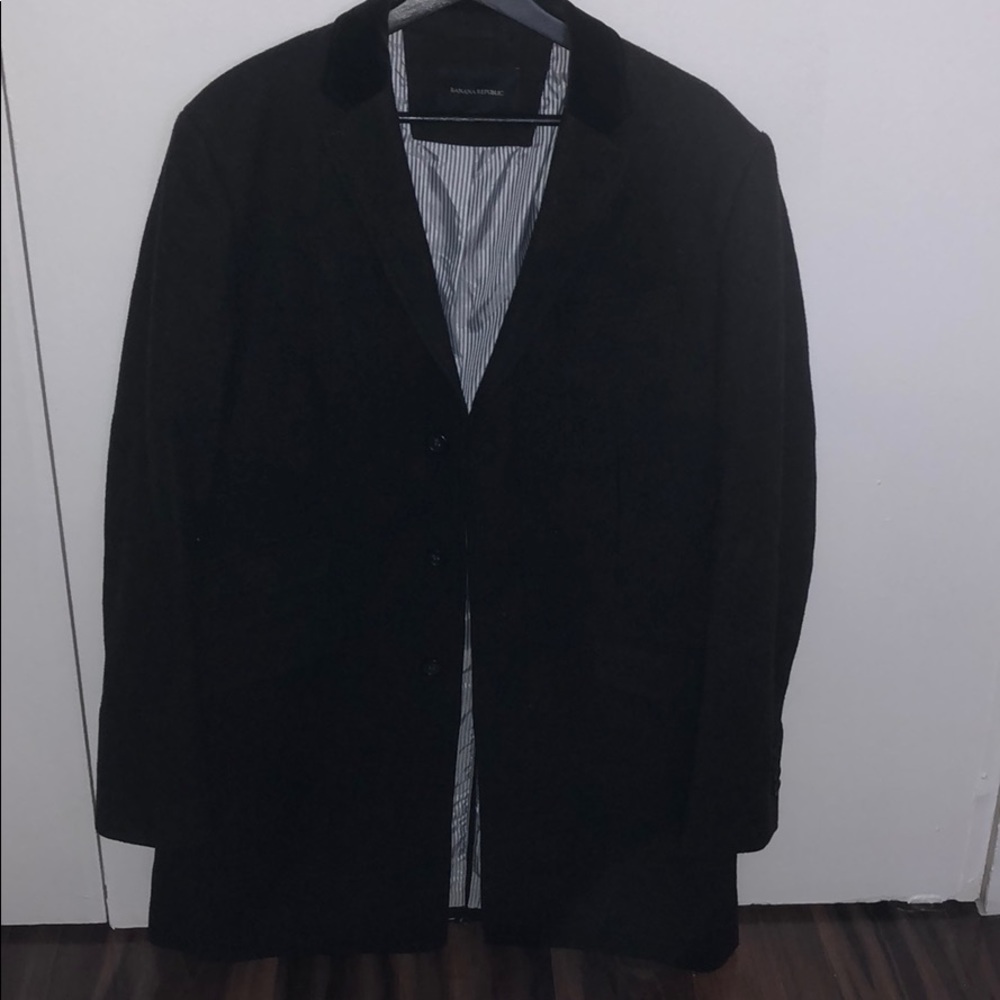 Men’s banana republic wool coat